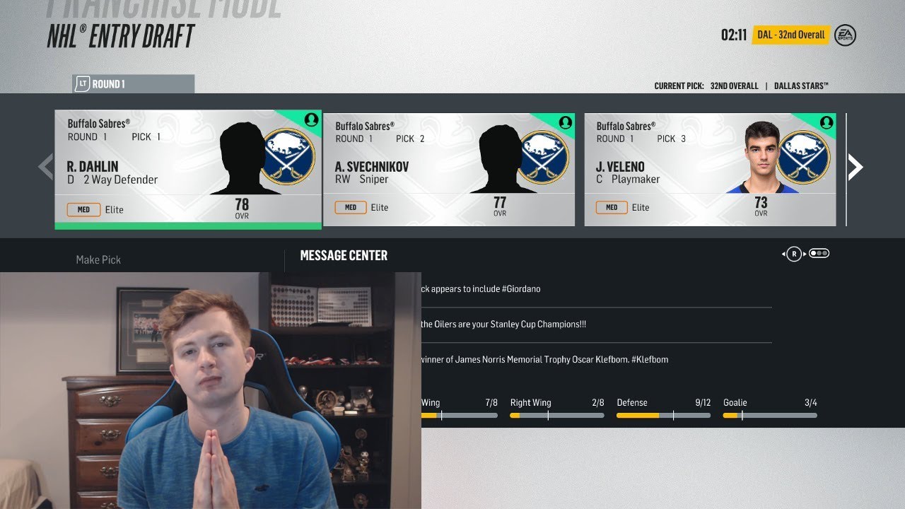 NHL 18 - TRADING FOR EVERY 1ST ROUND PICK CHALLENGE