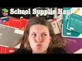 BACK TO SCHOOL SUPPLIES HAUL 2021