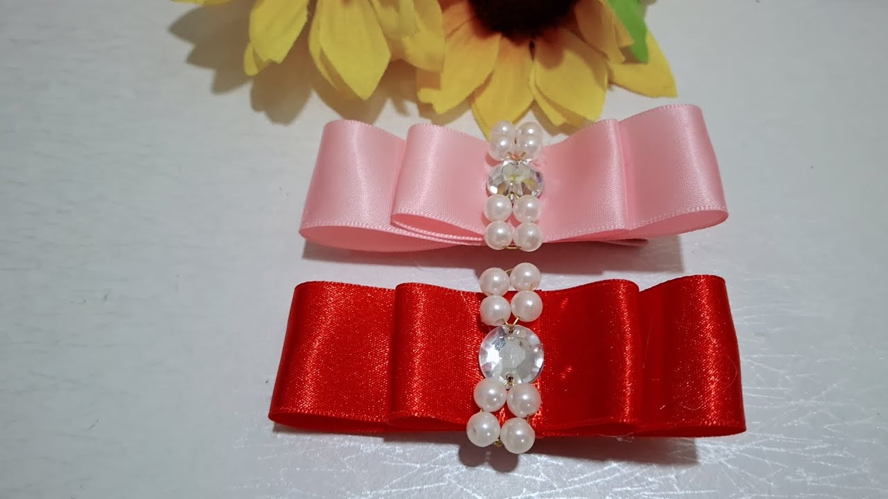 Hair clips #10 || Easy to make || Tutorial