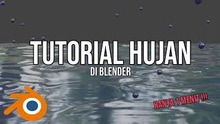 TUTORIAL CARA MUDAH MEMBUAT HUJAN DI BLENDER 2.8 HANYA 1 MENIT !!! screenshot 4