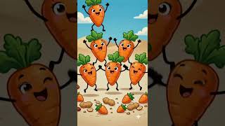 One Carrot Two Carrots! 🥕 Counting Vegetable Song | Cute Simple Songs - Kids Songs