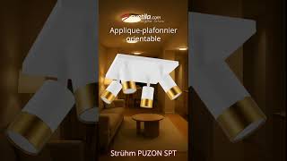 Vidéo - PUZON SPT GU10 4D blanc / or