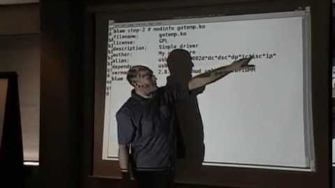 2008, Linux kernel driver writing tutorial (USB), Greg Kroah-Hartman