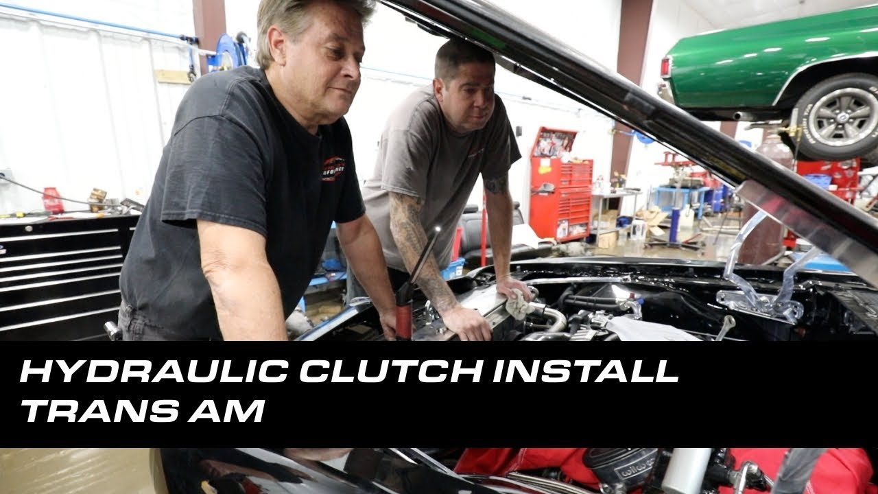 Hydraulic Clutch Pedal Install in a Trans Am YouTube