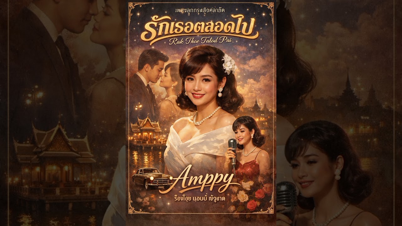 เพลงลูกกรุง รักเธอตลอดไป Amppy official audio songs ต้นฉบับ