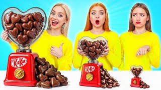 Big, Medium and Small Plate Challenge | Food Battle by Multi DO Joy