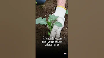 صد قوا أو لا تصد قوا مشاريع زراعي ة على القمر 