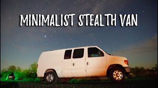 Minimalist Stealth Campervan Tour (Hobotech Livestream)