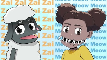 Zai zai zai Meow meow meow animation meme  - AMANDA THE ADVENTURER