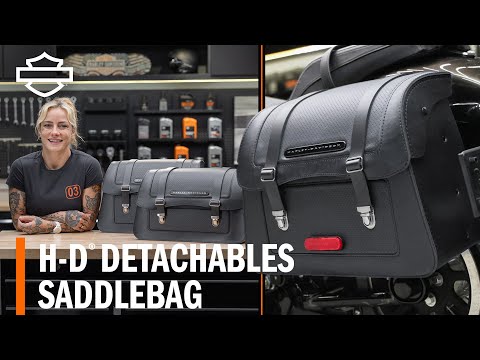 Harley-Davidson Detachables Saddlebags for 2018-Later Softail Models Overview