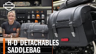 HarleyDavidson Detachables Saddlebags for 2018Later Softail Models Overview