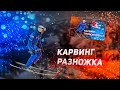 Карвинг: разножка. Горные лыжи обучение