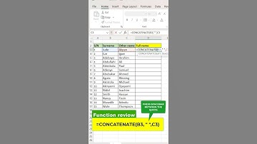 TEXT JOIN : Concatenate function  #exceltech #smartphone #excelfansonly #tutorial #excel #microsoft