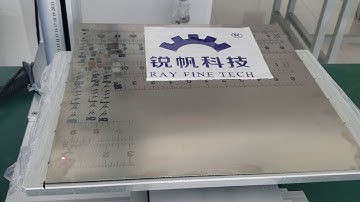 laser marking machine with large format X Y Moving table  01