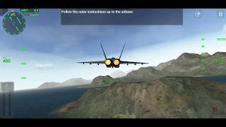 F18 Carrier Landing Lite  - Android Gameplay screenshot 3