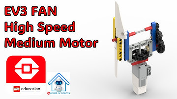 Lego Mindstorm Ev3 Wind Turbine Fan Building Instructions #house_of_robots #lego #legorobotics