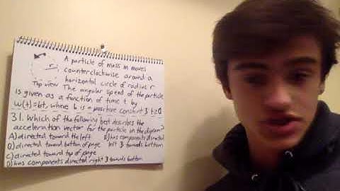 AP Physics C Mechanics MC Problem 31