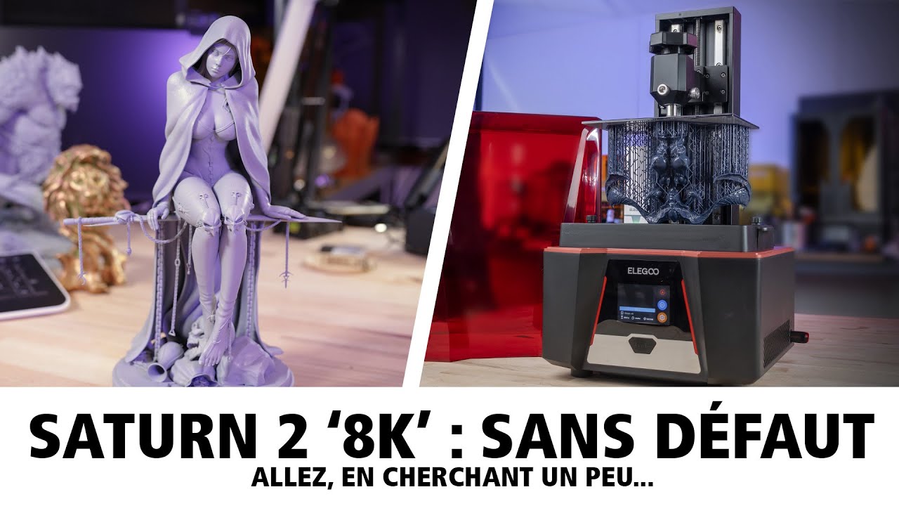 Saturn 2 d'Elegoo : le nouveau standard de l'impression 3D résine ? 