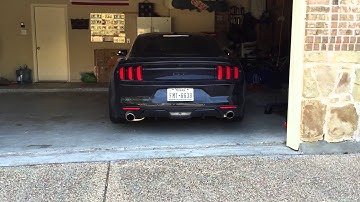 2015 Mustang GT Borla Atak and Stainless Power Catless Headers Cold Start