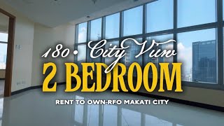 2 Bedroom Condo for Sale in Makati ( 105 Sqm ) ONE CENTRAL Salcedo Village|Rent to Own RFO in Makati
