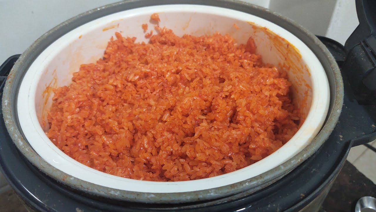 Hướng dẫn Cách nấu xôi gấc bằng nồi cơm điện Xôi Gấc Cách nấu xôi