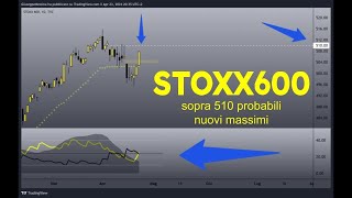 STOXX600 guida il rimbalzi degli indici  possibili nuovi massimi per gli europei