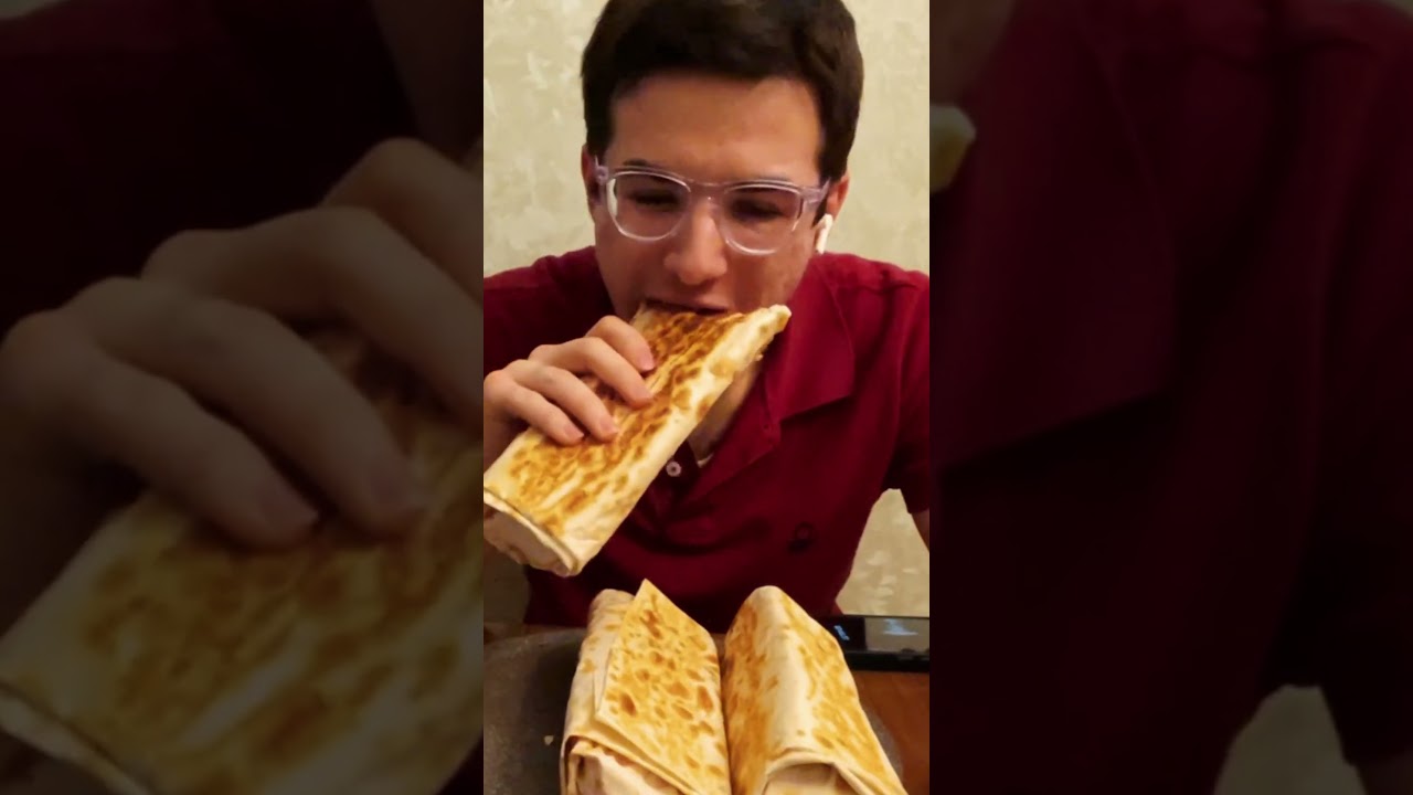 ASMR MUKBANG | Crunchy Shawarma | Eating Sounds