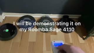 Celebrity Demo of the iRobot Roomba Scheduler remote Wealth