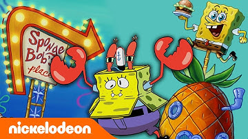 SpongeBob | SpongeBob Membuka Restorannya Sendiri!  | Nickelodeon Bahasa