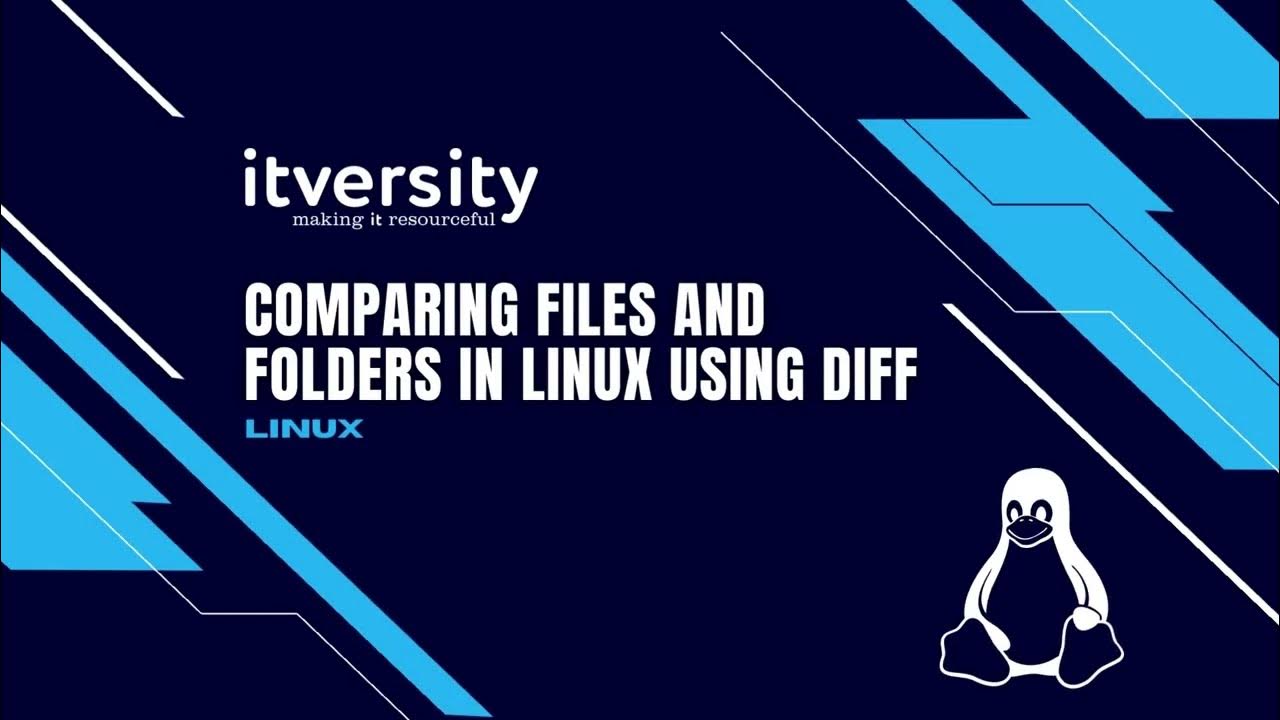 Comparing Files and Folders in Linux using diff linux - YouTube