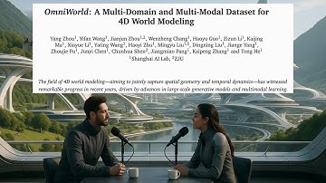 OmniWorld: A Multi-Domain and Multi-Modal Dataset for 4D World Modeling (Sep 2025)