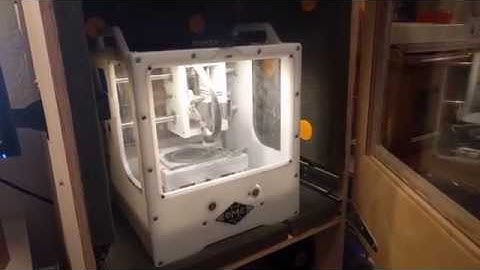 Sound Dampening CNC Mill Enclosure
