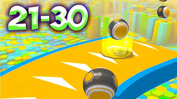 ACTION BALLS - Gameplay Walkthrough Levels 21 to 30