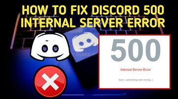 How to Fix Discord 500 Internal Server Error (2023) | Discord Internal Server Error Fix