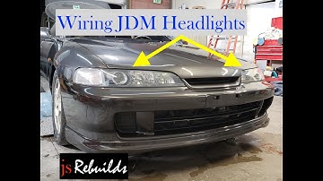 JDM Type R Headlights Conversion Wiring (Part 1)