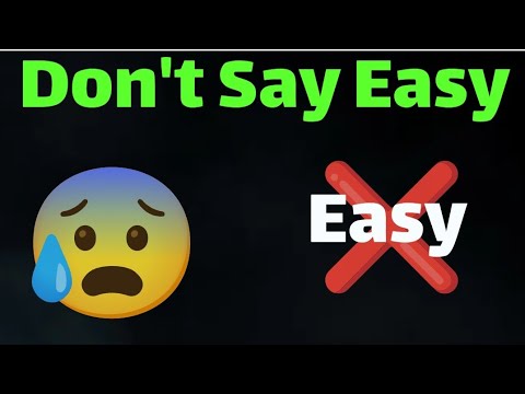 Don't Say Easy While Watching This Video 2024!!! 🤔