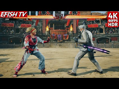 Lidia vs Victor (Hardest AI) - Tekken 8
