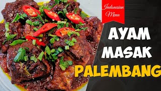 Masakan Indonesia Ayam Masak Palembang Resipi Mudah Sedap My First Try Youtube