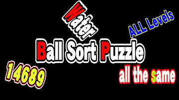 Ball Sort Puzzle Level 14689