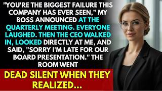 'You're the Biggest Failure This Company Has Ever Seen,' My Boss Announced at The Quarterly Meeting.