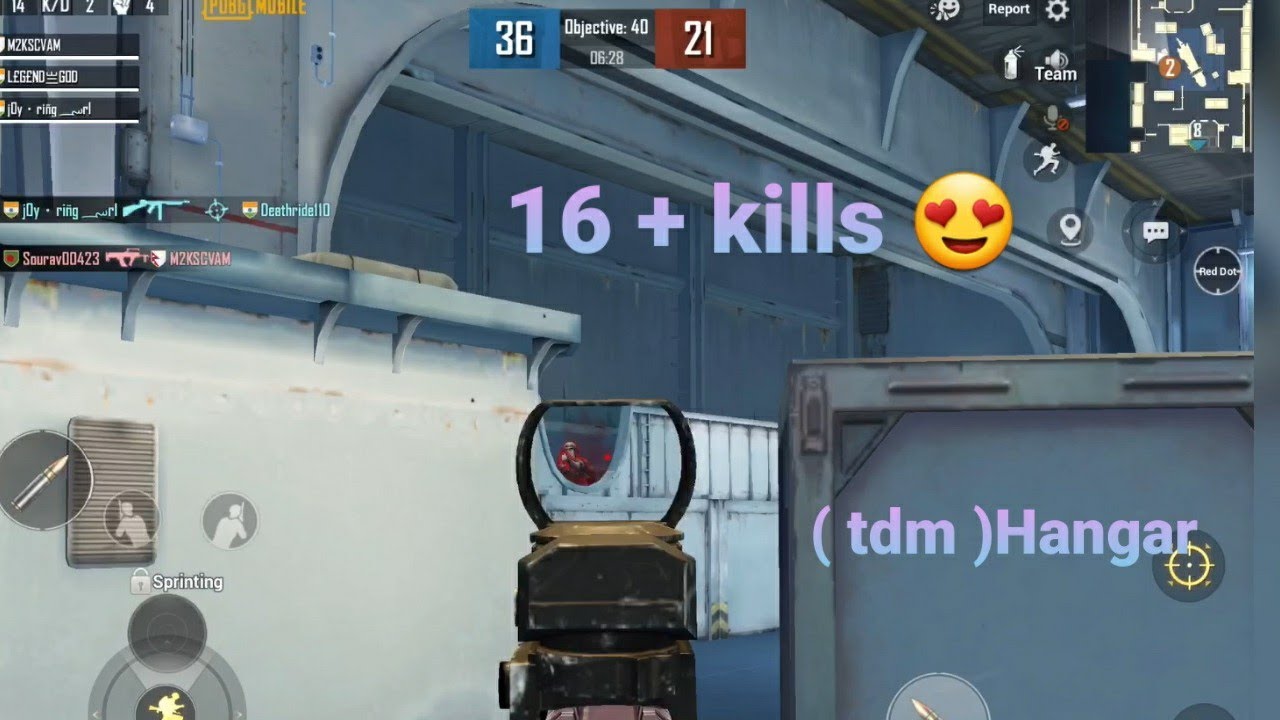 tips and tricks for Pubg mobile hangar (tdm )🤯