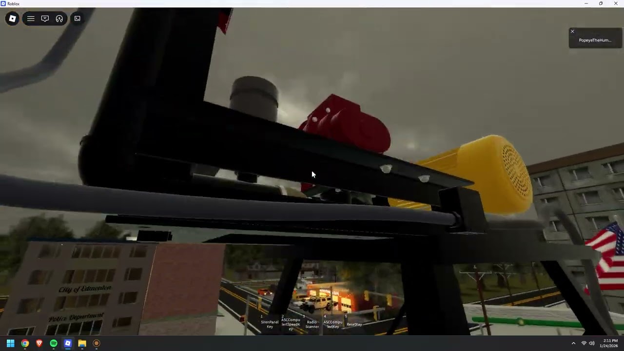 Roblox F.S. Thunderbolt 1003 Fire Siren Test & Inspection  In Midland Washington  On Pierce County