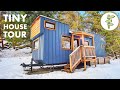 Impressive Modern Tiny House Build with FANTASTIC Interior Design!