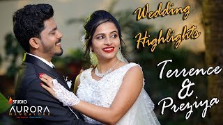 Catholic Wedding Highlights - Terrence & Preziya - Aurora Mangalore