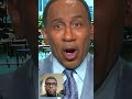 Stephen A. wasn’t trying to hear it 😂