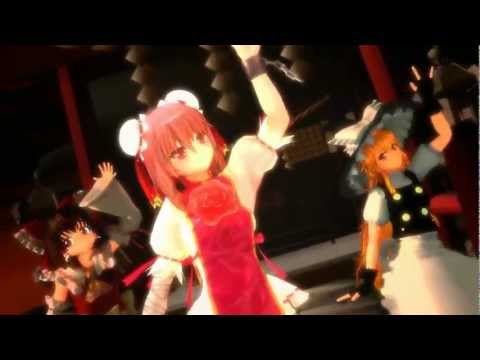 【東方】茨木華扇＆綿月姉妹【MMD】