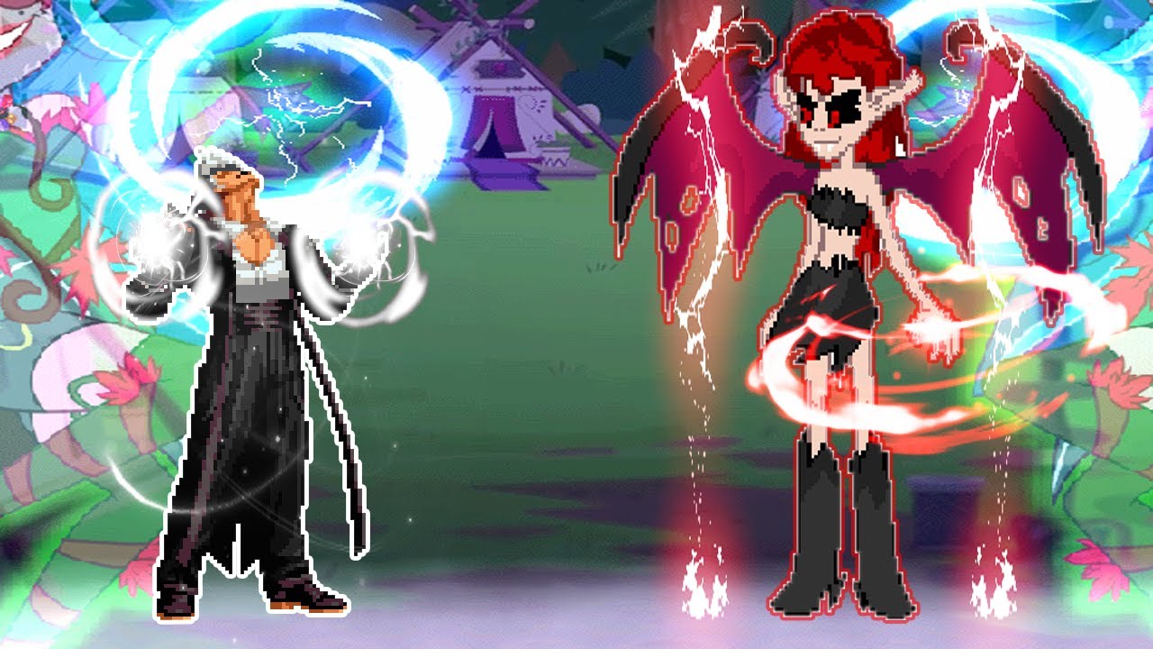 KOF MUGEN DARK GOD RUGAL VS DEMON SUNSET[NEW STAGES] - YouTube