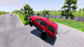 Car vs ZIG ZAG Road  -️ BeamNG.Drive