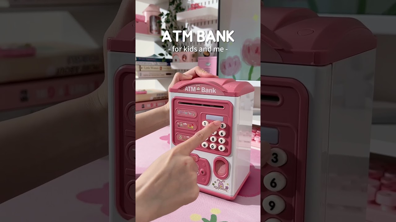 Unlock Fun Savings with the Fingerprint Money Saving Box Toy 