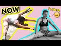 1 Year Flexibility Transformation as an Adult Beginner | aerial practice